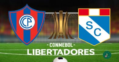 19:00 – Copa Libertadores: Cerro Porteño vs Sporting Cristal EN VIVO