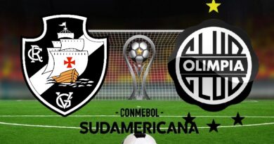 19:00 Olimpia vs. Vasco da Gama COPA SUDAMERICANA en vivo