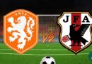 17:00 Países bajos vs. Japón Copa del mundo EN VIVO